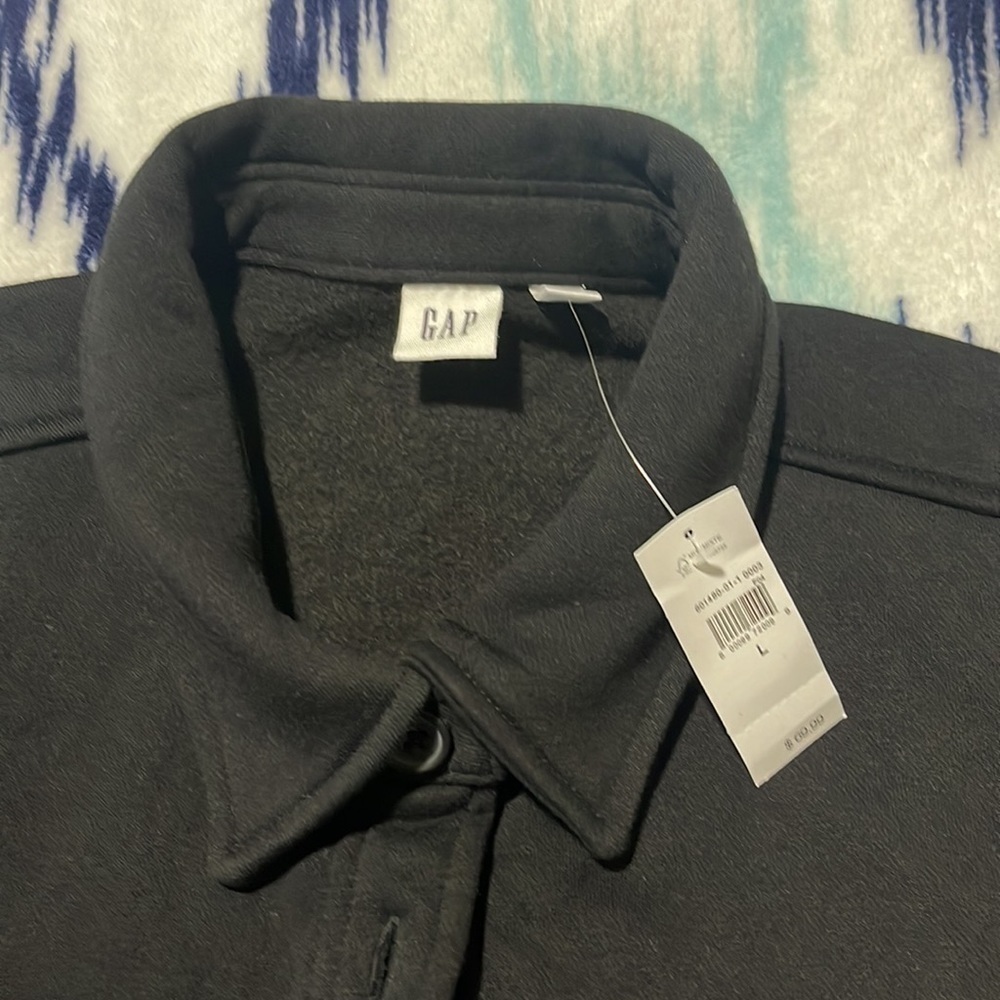 GAP jackets & coats gap shirt size L - Picture 5 of 6